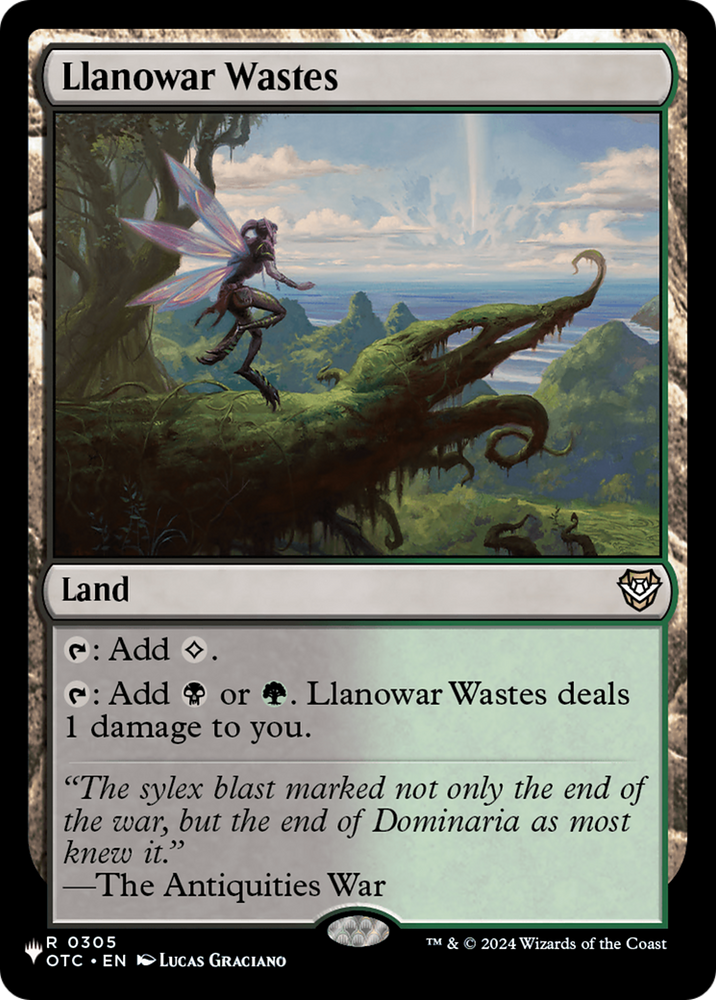 Llanowar Wastes (OTC) [The List]